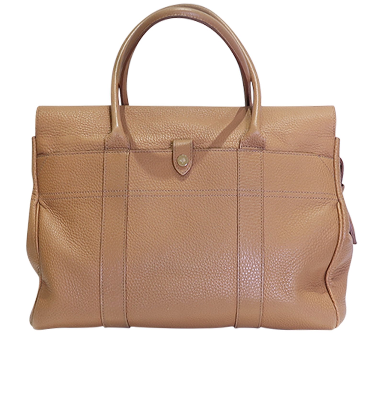Pocket Bayswater M, &pound;320, Handbags, Tan, Leather, Back view